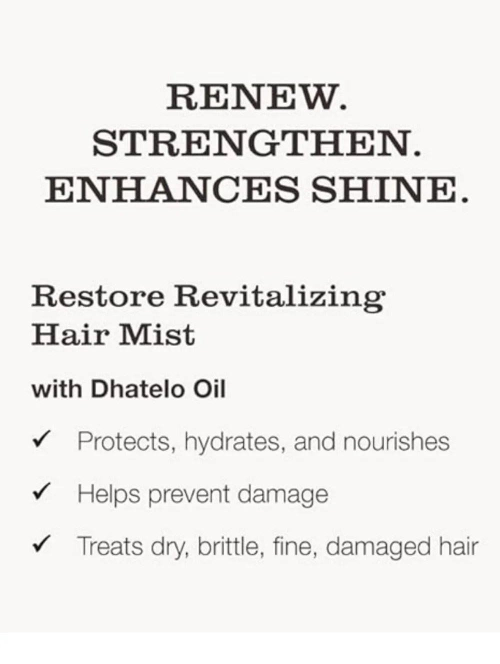 Tweak'd by Nature Restore Revitalizer Treatment